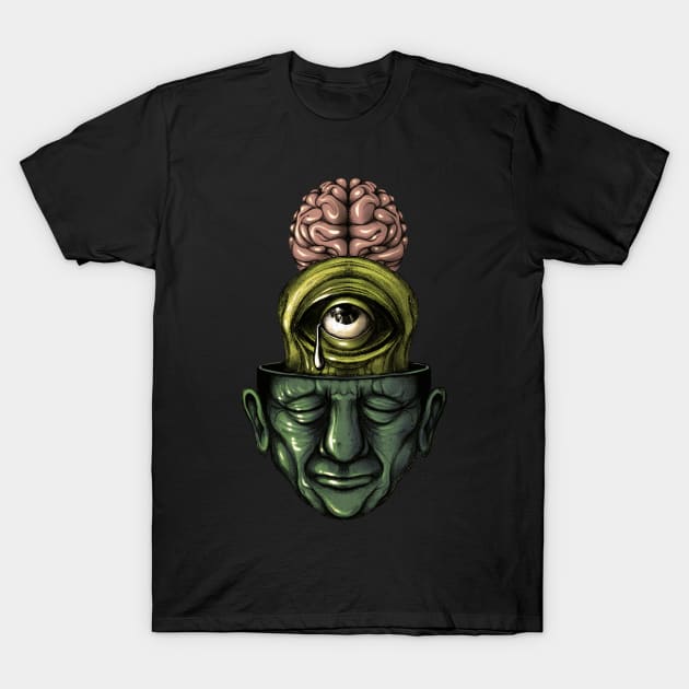 Where is my Mind T-Shirt by fakeface